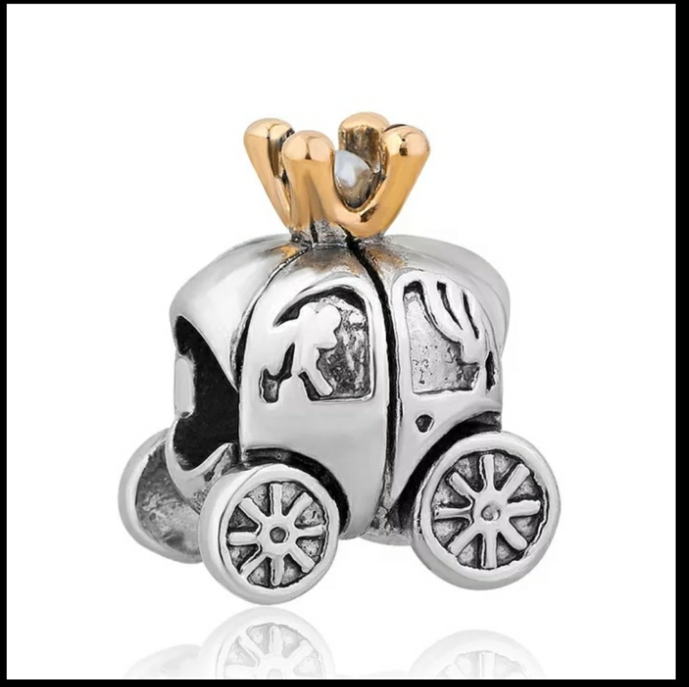 Cinderella Carriage charm Trynmera 925